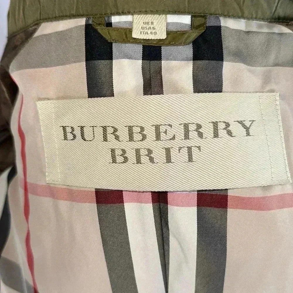 🔥🌺 ❄️ 🌲 Burberry Jacket Authentic 🔥❄️🌲🌹 - Picture 12 of 15
